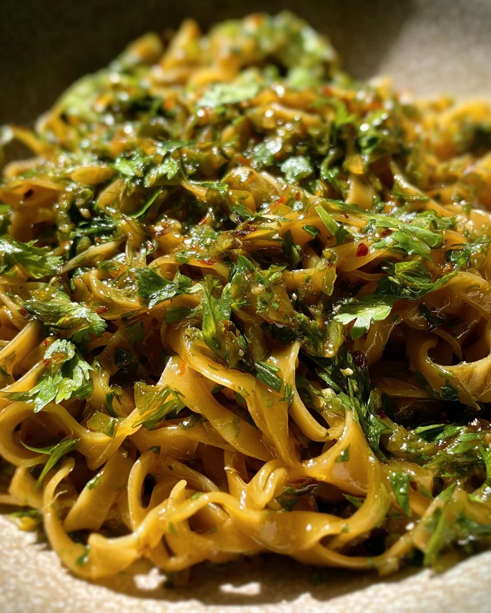 Cilantro Lime Noodles