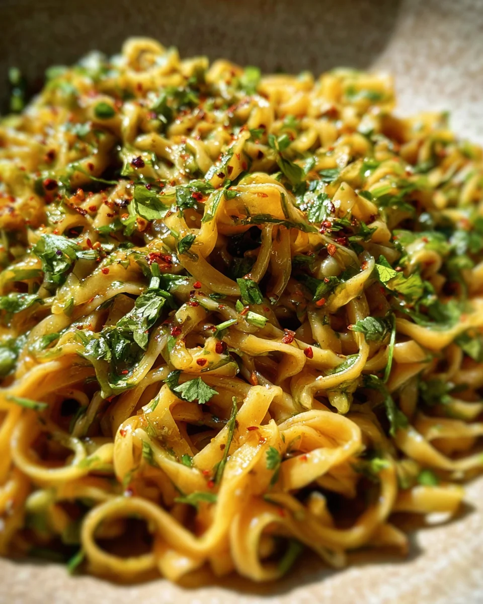 Cilantro Lime Noodles 22 Cilantro