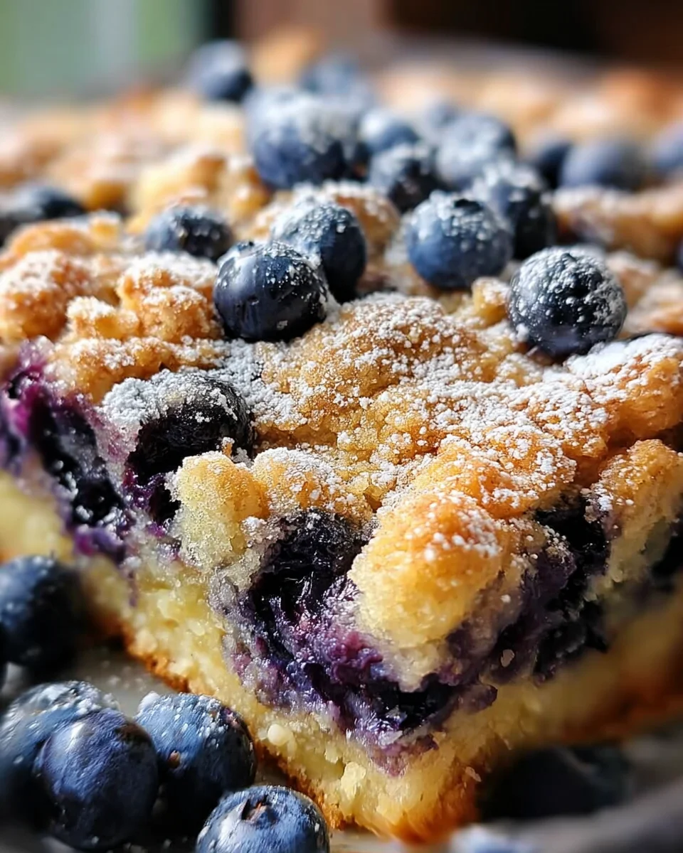 Classic Blueberry Buckle