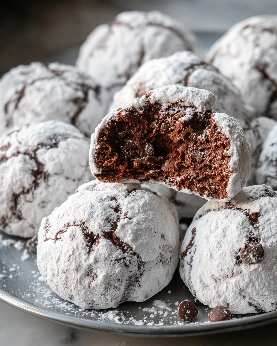 Classic Chocolate Snowball Cookies 21 Classic