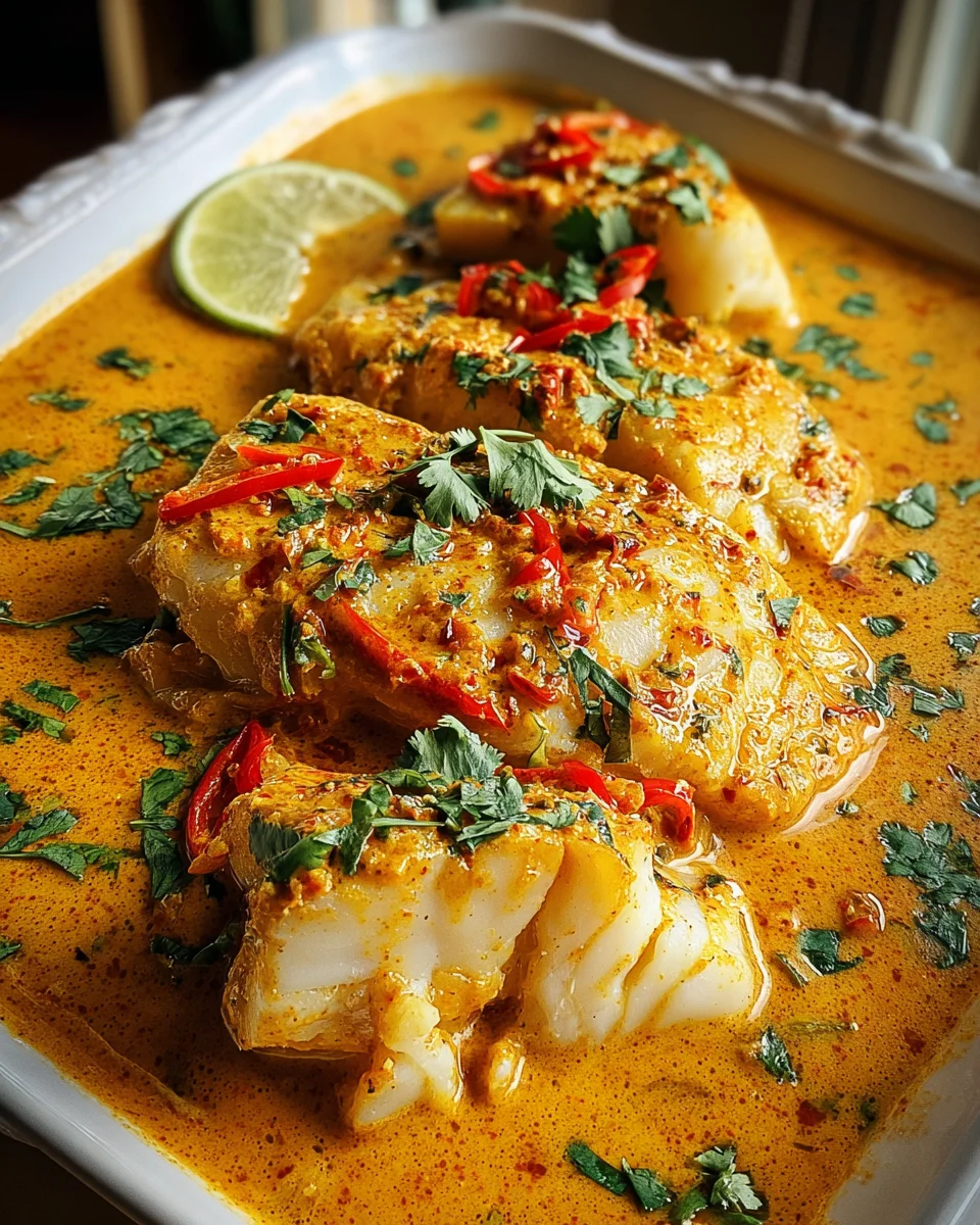 Coconut Curry Baked Cod 18 Coconut