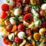 Creamy Caprese Pasta Salad 21 Creamy Caprese Pasta Salad