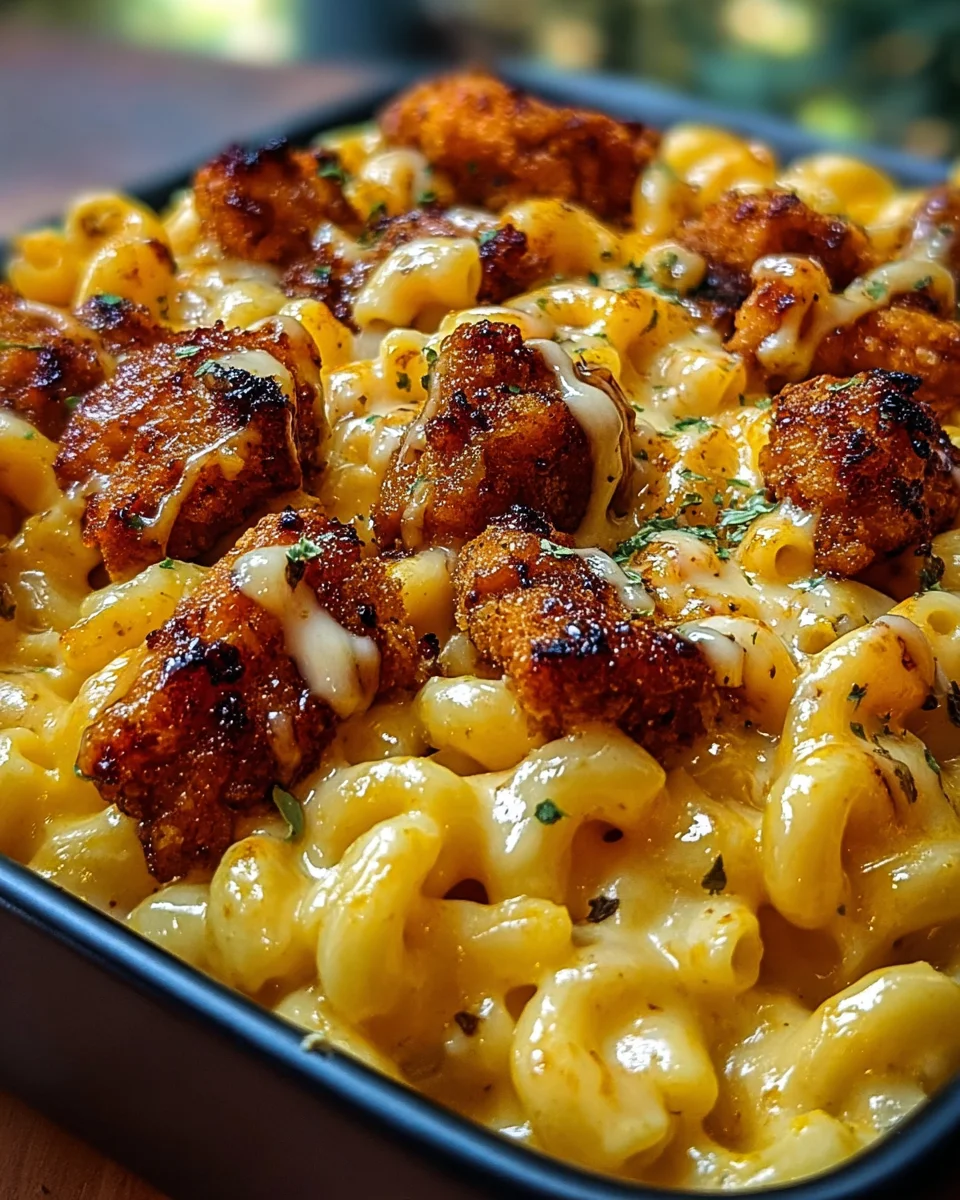 Creamy Honey Pepper Chicken Mac and Cheese Delight 33 Creamy