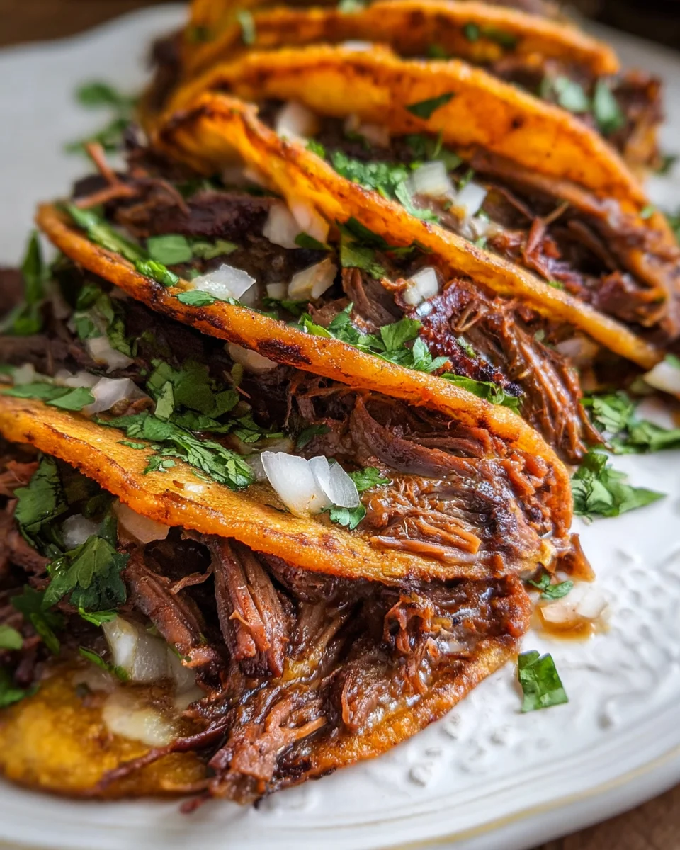 Crock Pot Birria Tacos