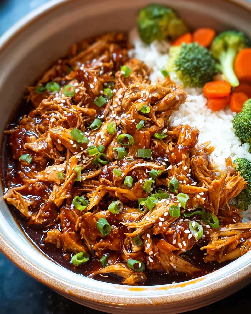 Crock Pot Teriyaki Chicken