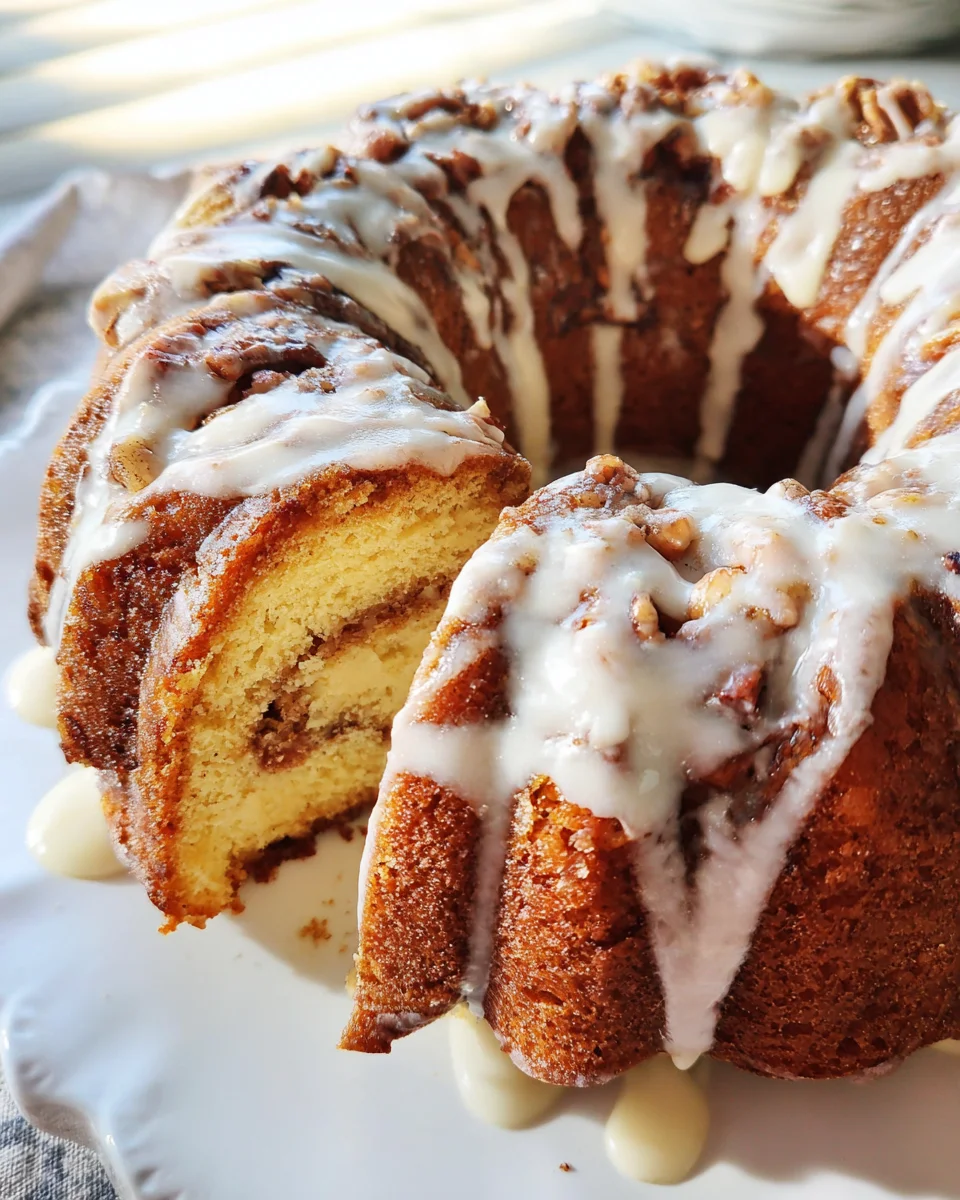 Easy Cinnamon Roll Bundt Cake 18 Easy