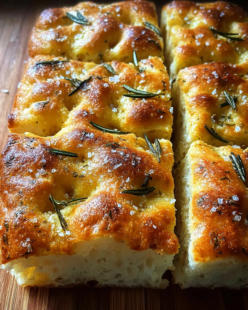 Easy Focaccia Bread Recipe