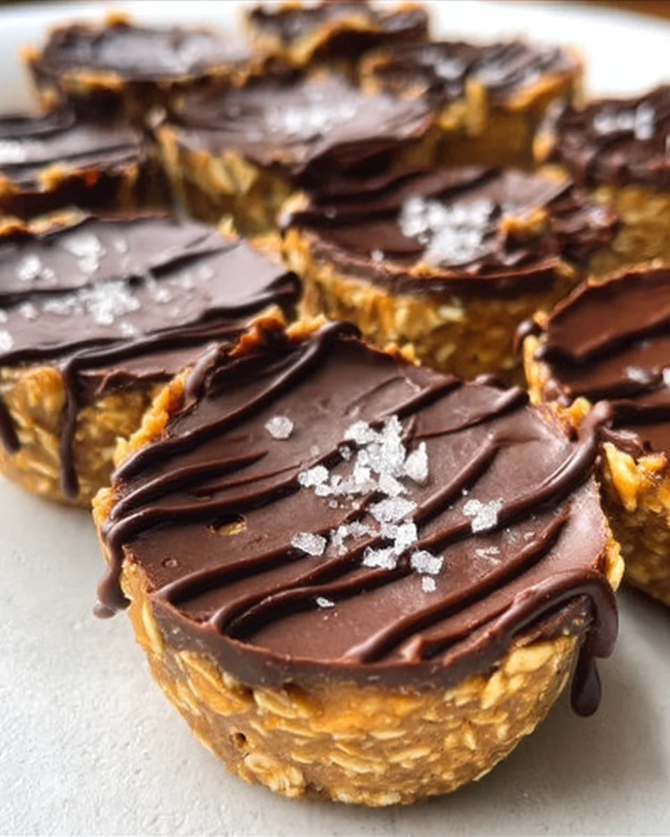 Easy No Bake Peanut Butter Oat Cups 19 Easy