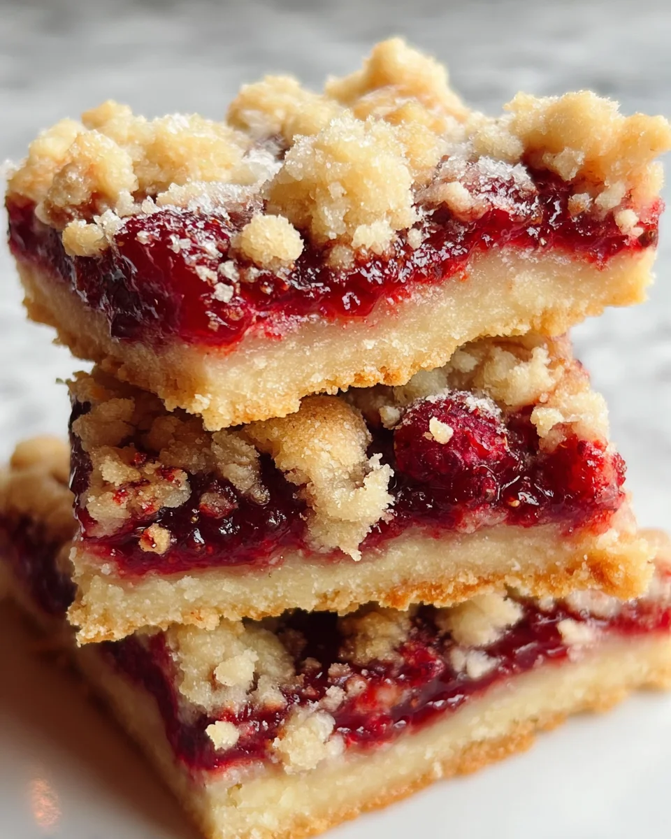 Fabulous Five Ingredient Raspberry Bars 17 Fabulous