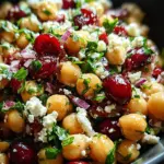 Feta & Cranberry Chickpeas with Lemon Vinaigrette 22 Feta & Cranberry Chickpeas with Lemon Vinaigrette