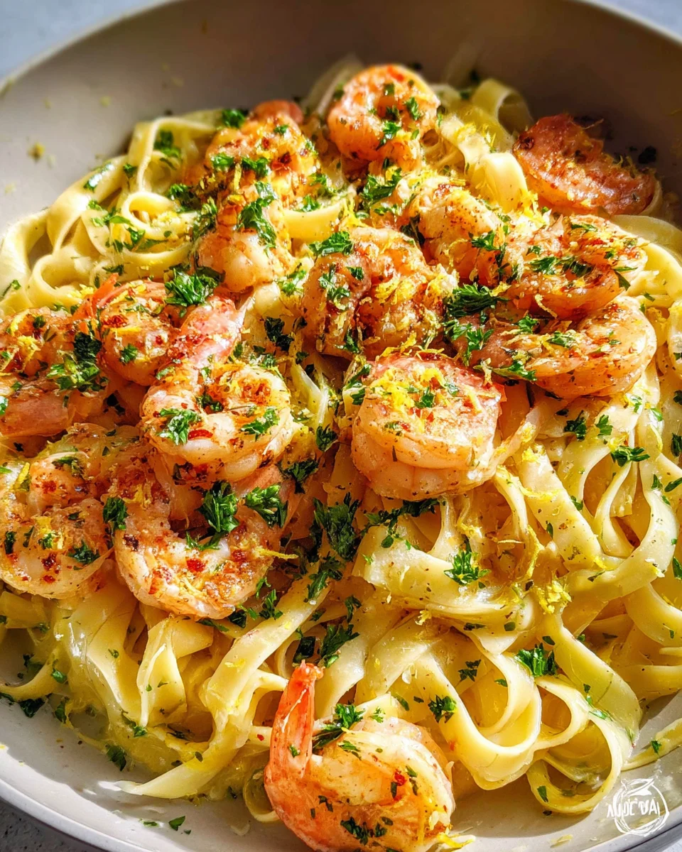 Garlic Butter Shrimp Pasta 20 Garlic