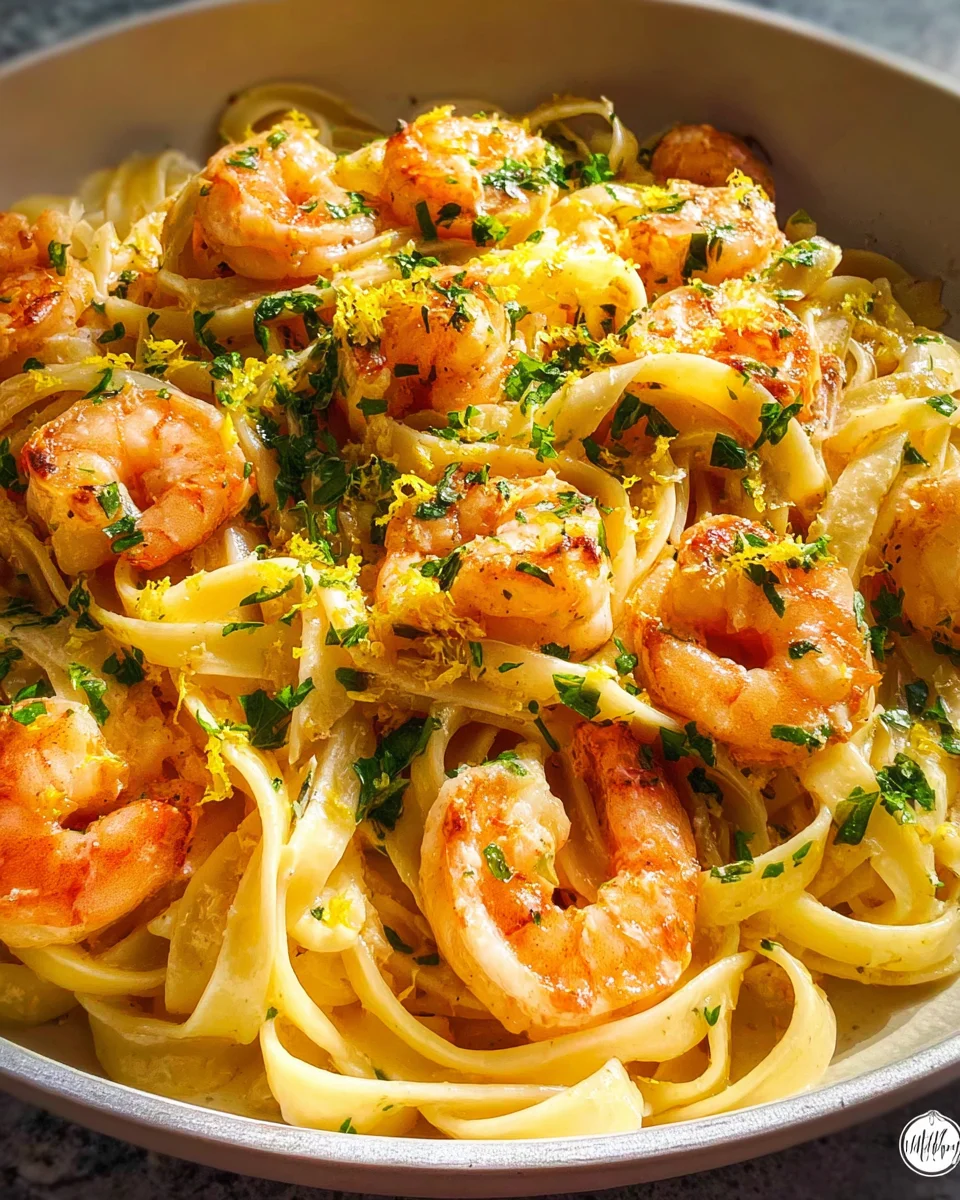 Garlic Butter Shrimp Pasta 21 Garlic