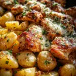 Garlic Parmesan Chicken and Potatoes (One-Pan Dinner) 23 Garlic Parmesan Chicken and Potatoes (One-Pan Dinner)