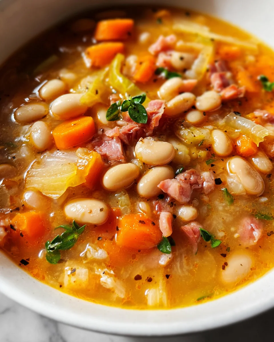 Ham and Bean Soup Recipe
