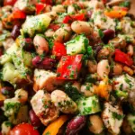 High-Protein Dense Bean Salad with Chicken 22 High-Protein Dense Bean Salad with Chicken