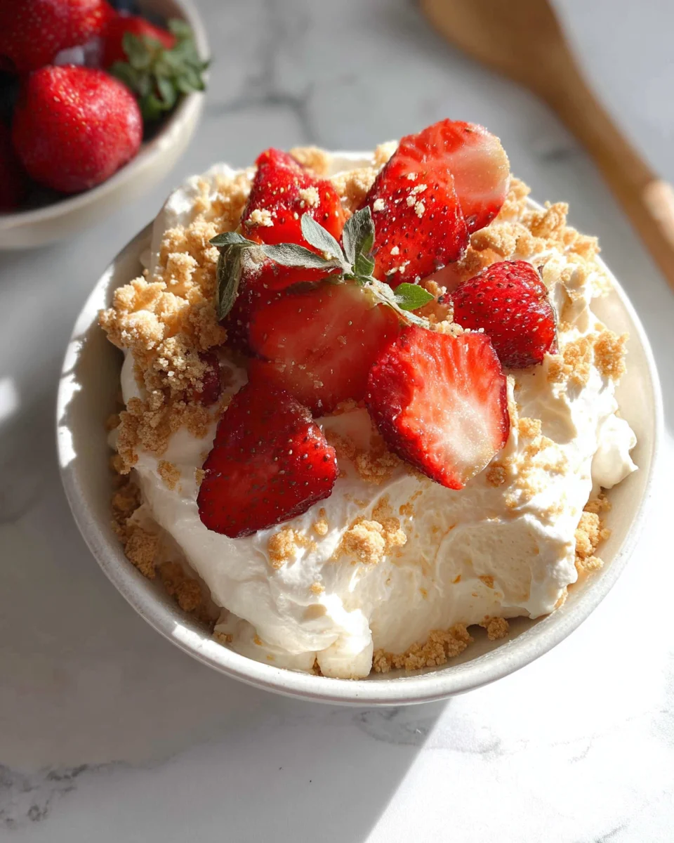 High Protein Cheesecake Fluff 15 High