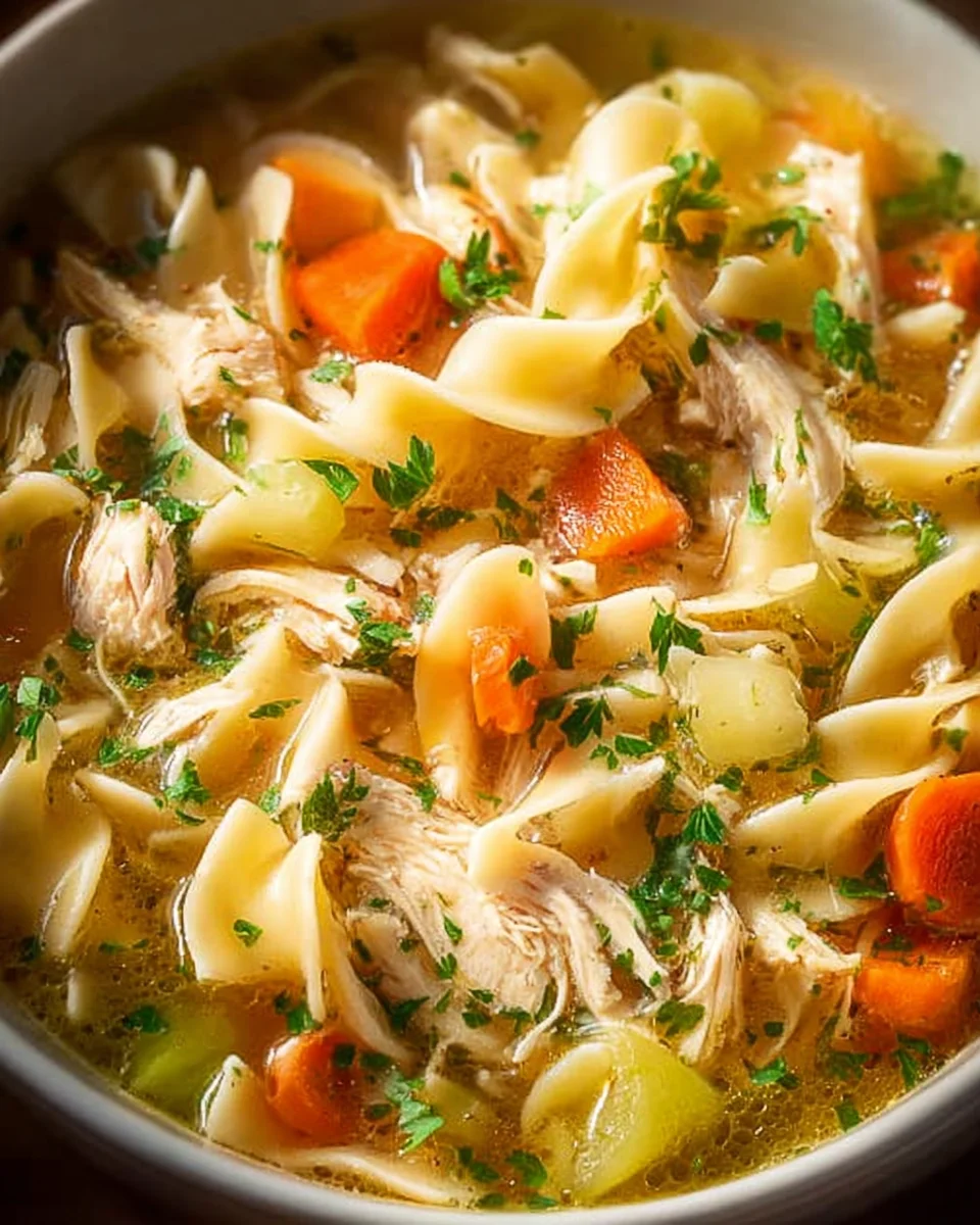 Homemade Chicken Noodle Soup 24 Homemade