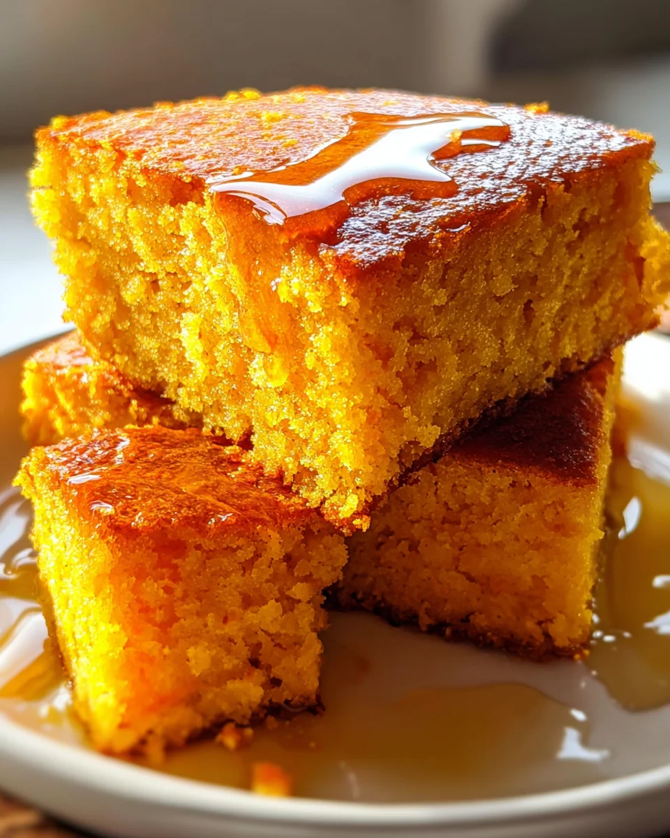 Honey Butter Sweet Potato Cornbread 24 Honey