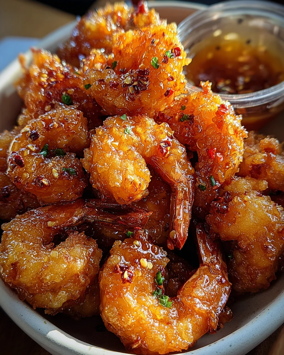 Hot Honey Fried Shrimp