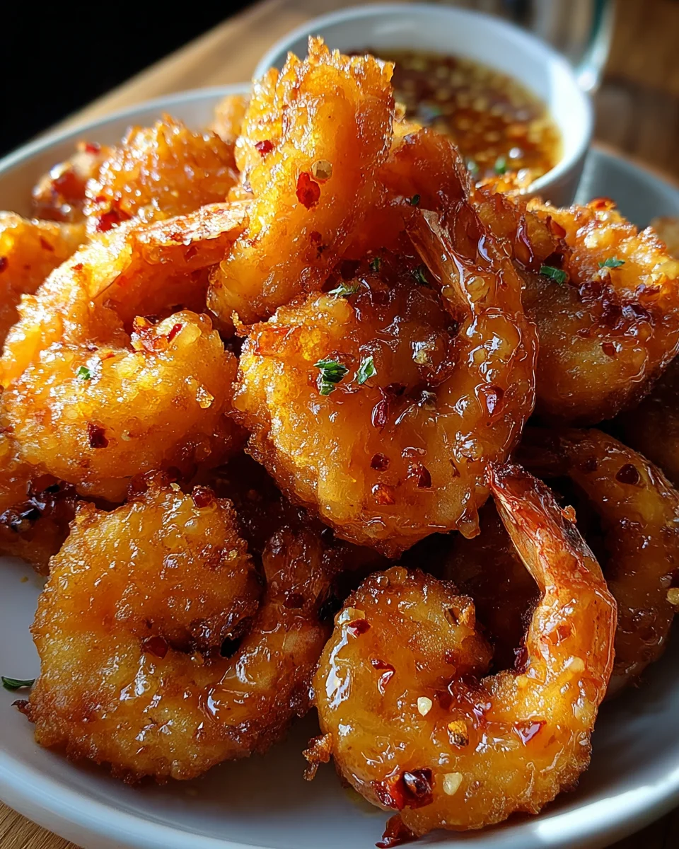 Hot Honey Fried Shrimp 28 Hot