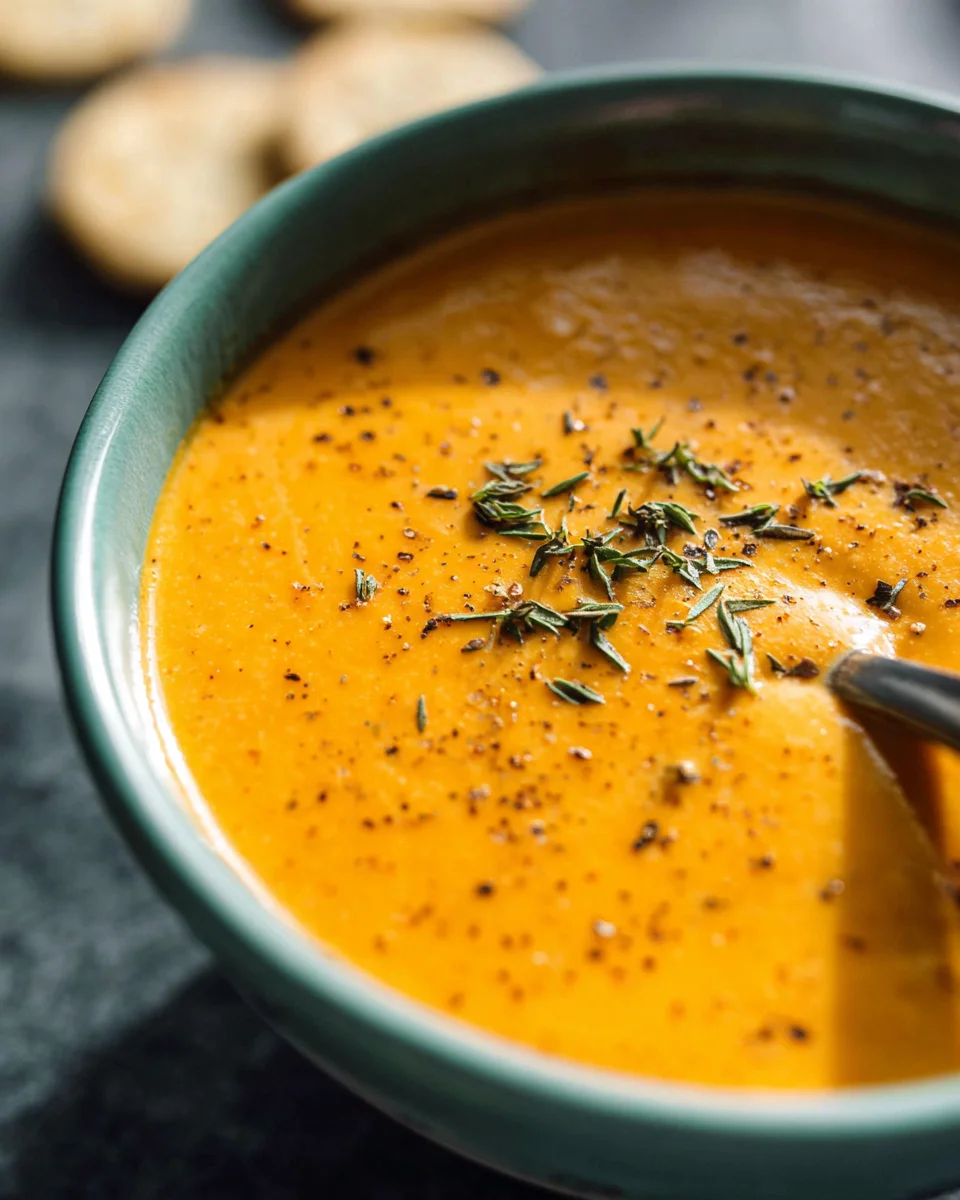Instant Pot Carrot Ginger Soup (Vegan)