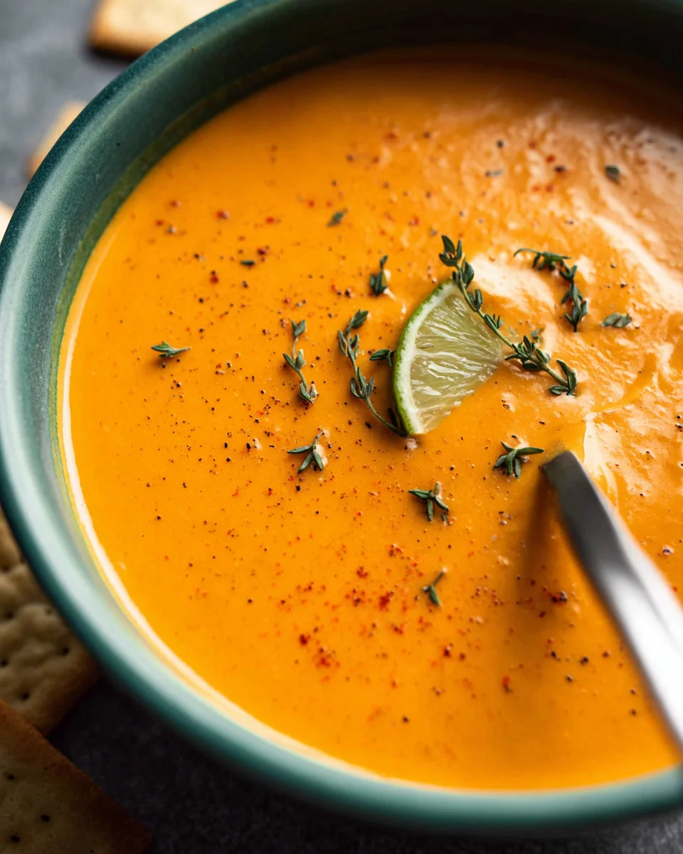 Instant Pot Carrot Ginger Soup (Vegan) 24 Instant
