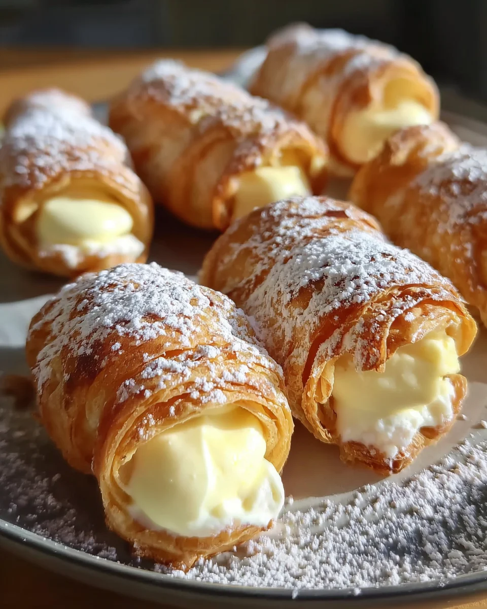 Italian Cream Stuffed Cannoncini 19 Italian