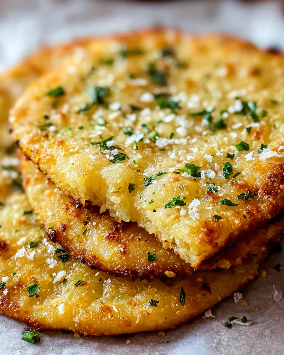 Keto Garlic Flatbread