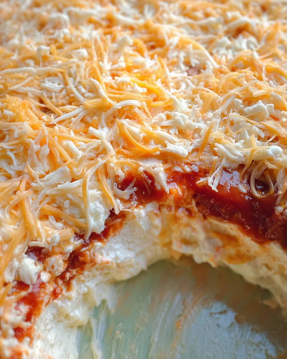 Layered Cream Cheese and Salsa Dip 14 Layered