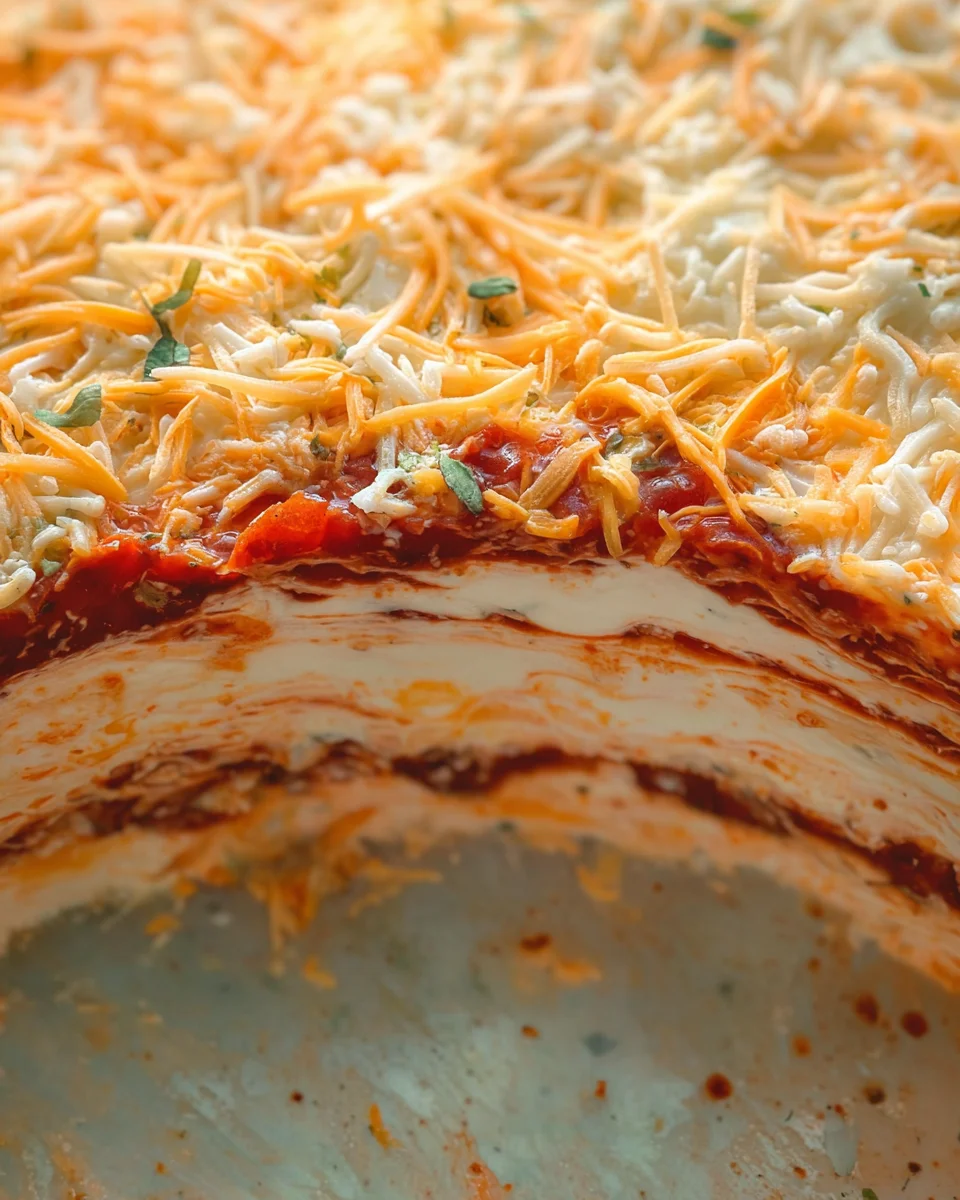 Layered Cream Cheese and Salsa Dip 15 Layered