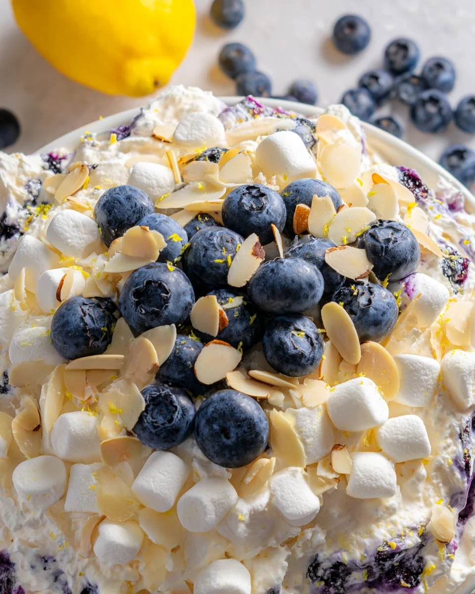 Lemon Blueberry Fluff 18 Lemon