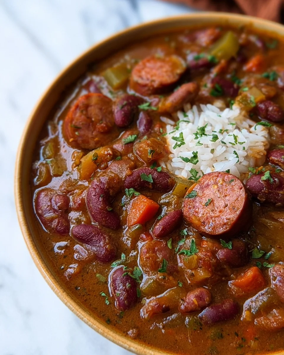 Louisiana-style Vegan Red Beans and Rice