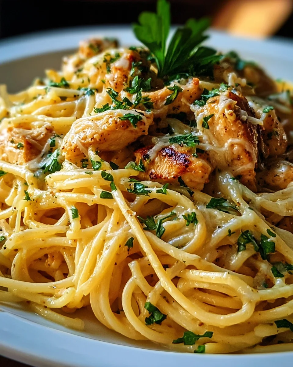 Monterey Chicken Spaghetti