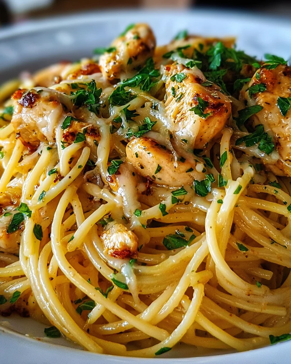 Monterey Chicken Spaghetti 25 Monterey