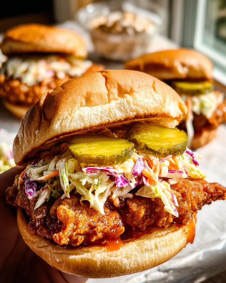 Nashville Hot Chicken Sandwiches