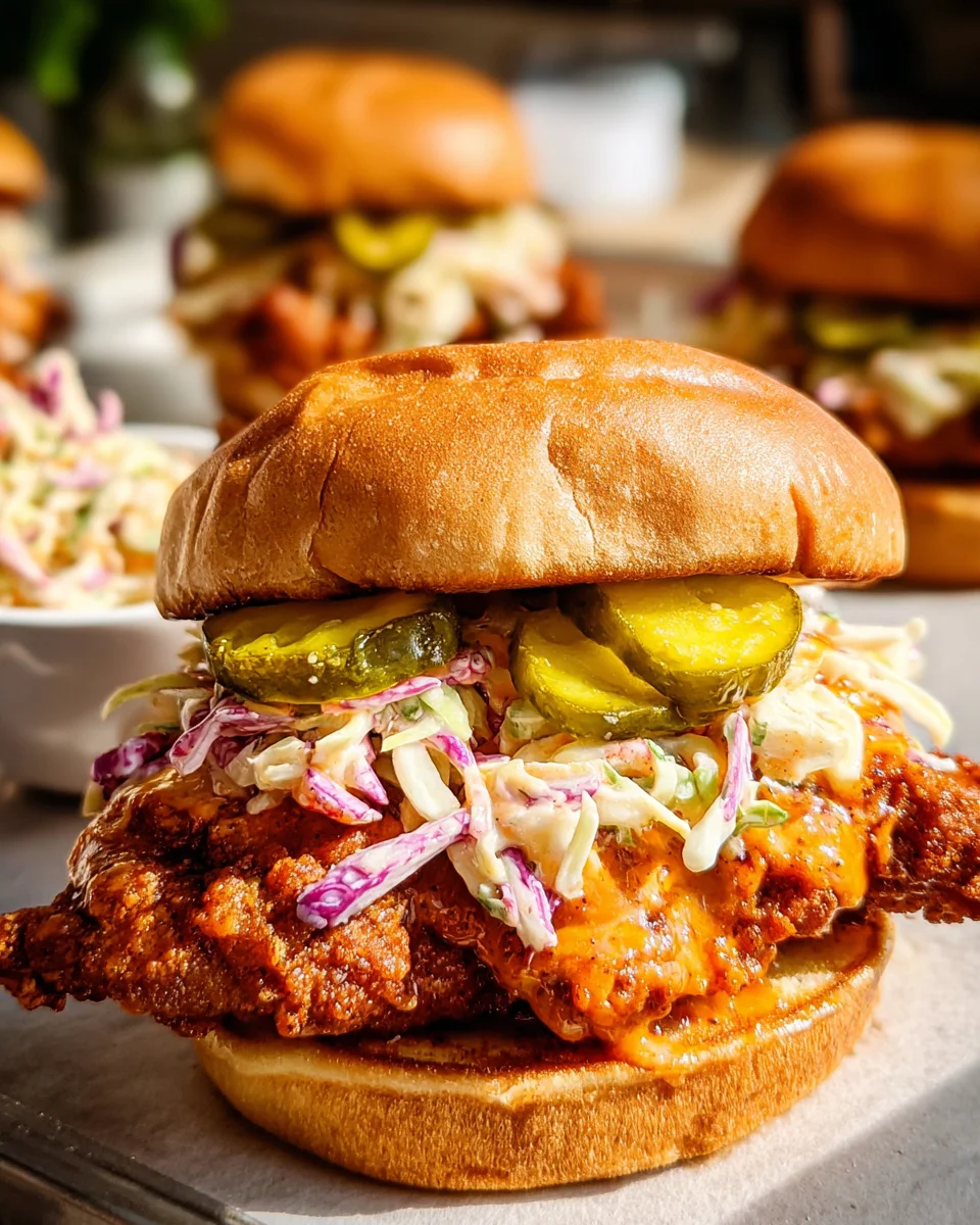 Nashville Hot Chicken Sandwiches 25 Nashville