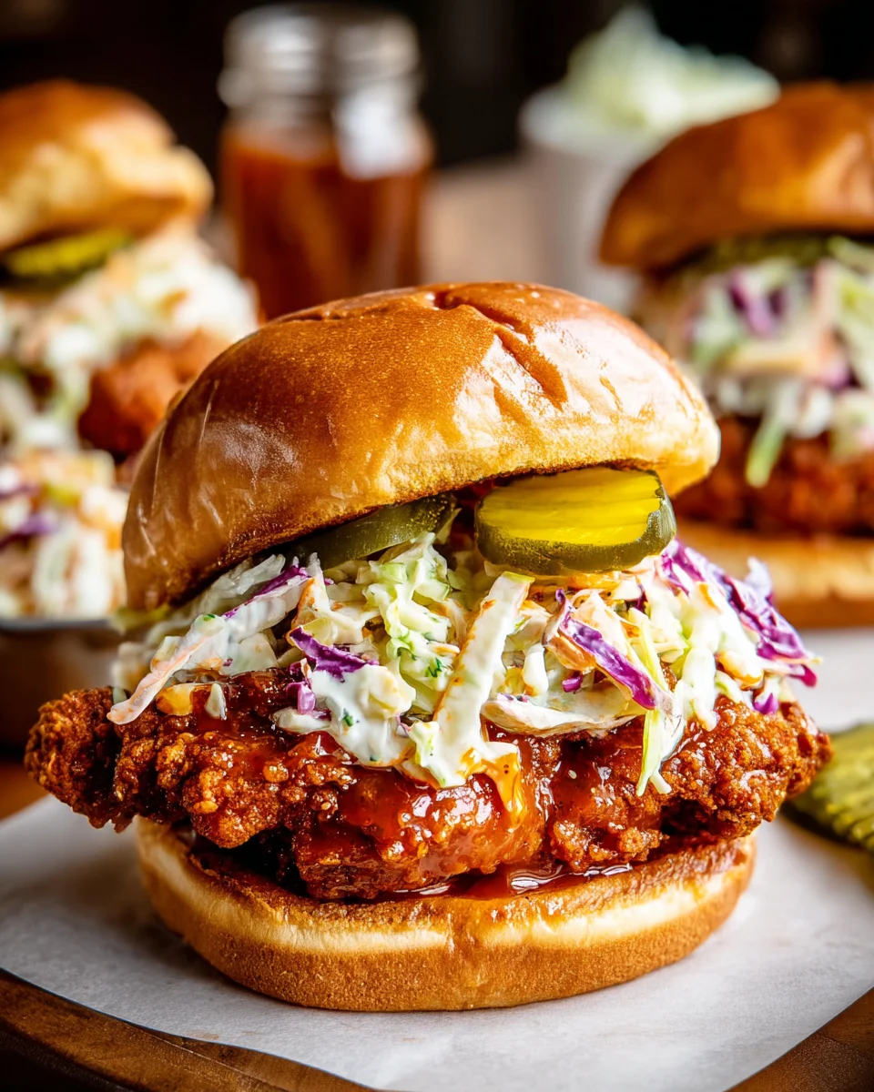 Nashville Hot Chicken Sandwiches 26 Nashville
