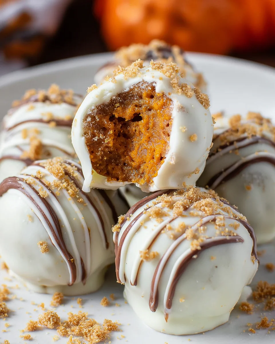 No Bake Pumpkin Balls 21 No