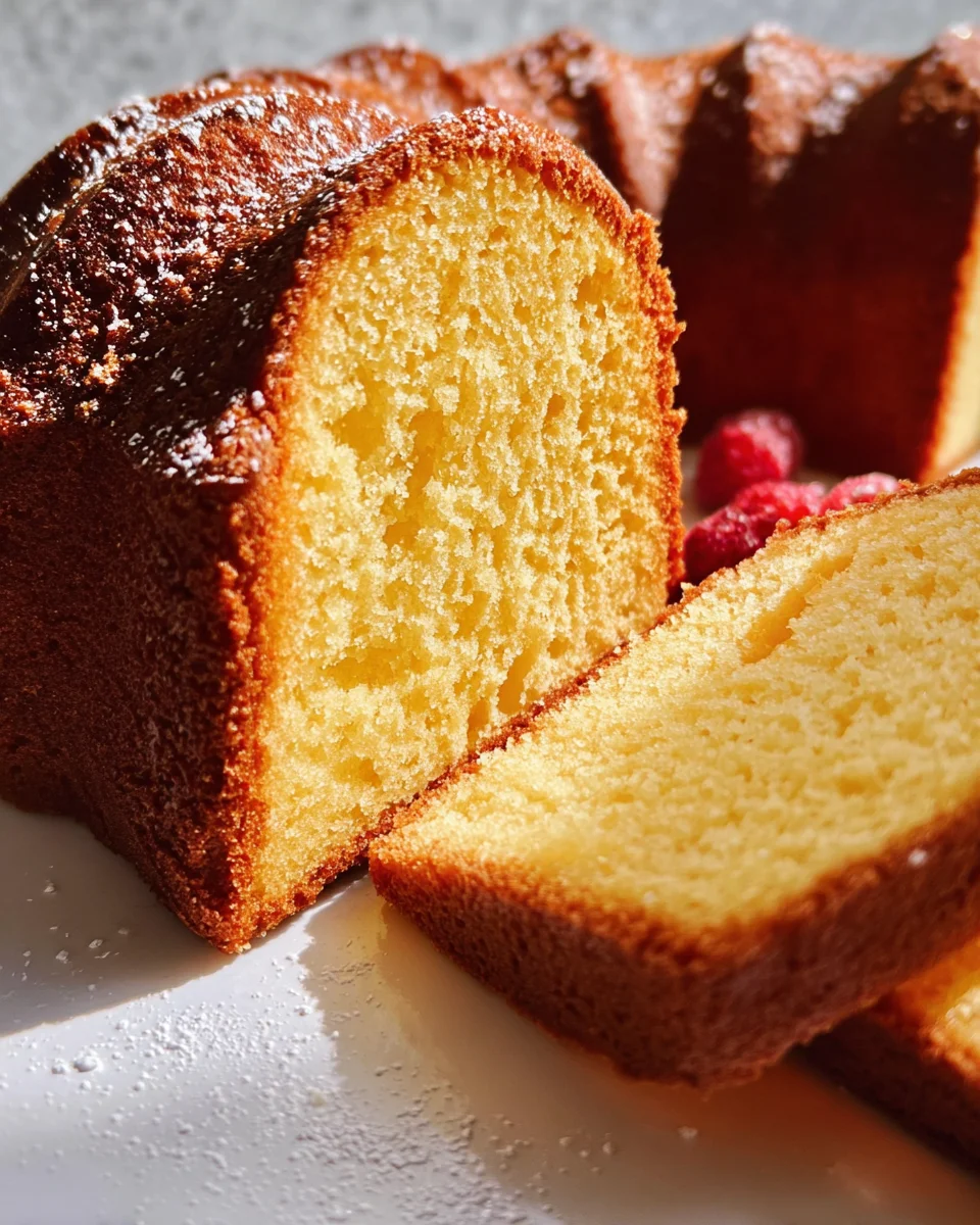 Old Fashioned Pound Cake