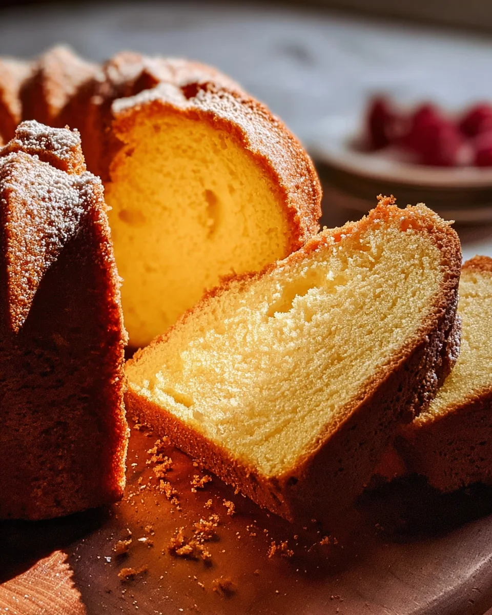 Old Fashioned Pound Cake 16 Old