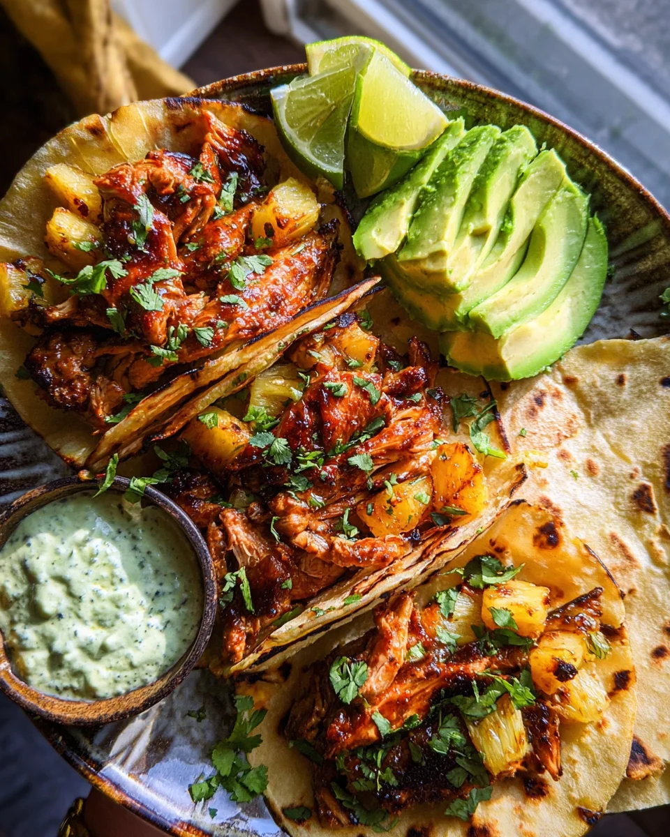 One Pan Chicken & Pineapple Tacos 22 One