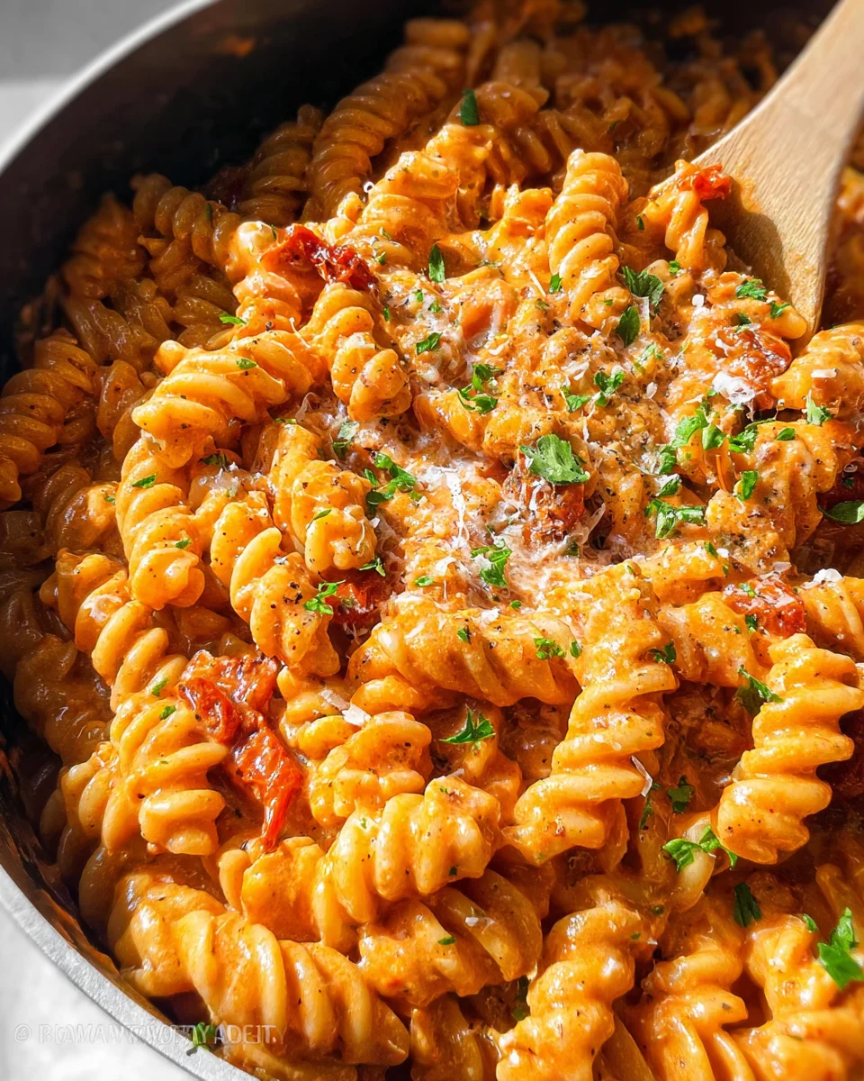 One Pot Creamy Tomato Pasta
