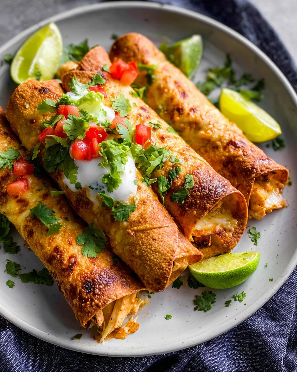 Oven Baked Chicken Taquitos Recipe 33 Oven