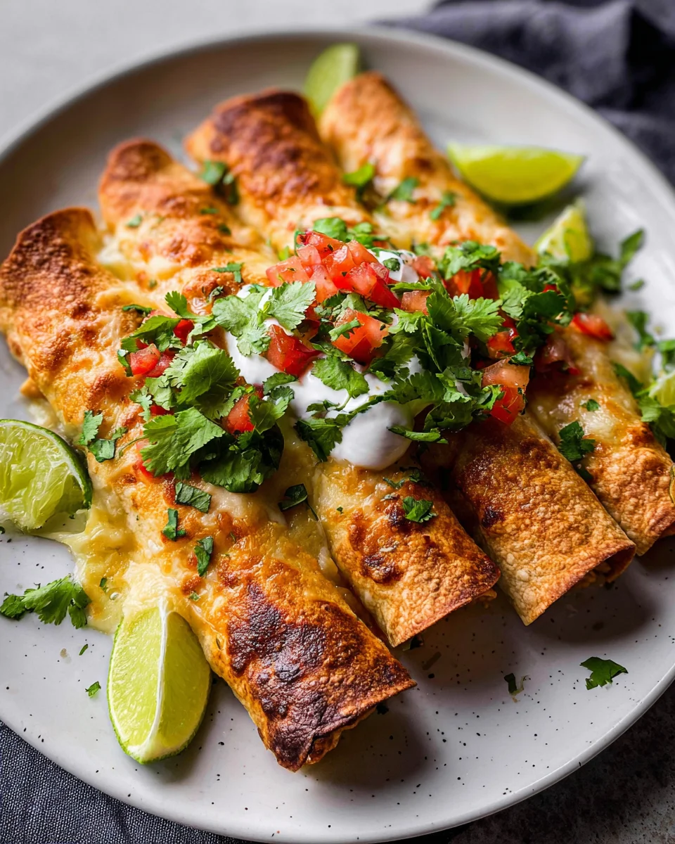 Oven Baked Chicken Taquitos Recipe 34 Oven