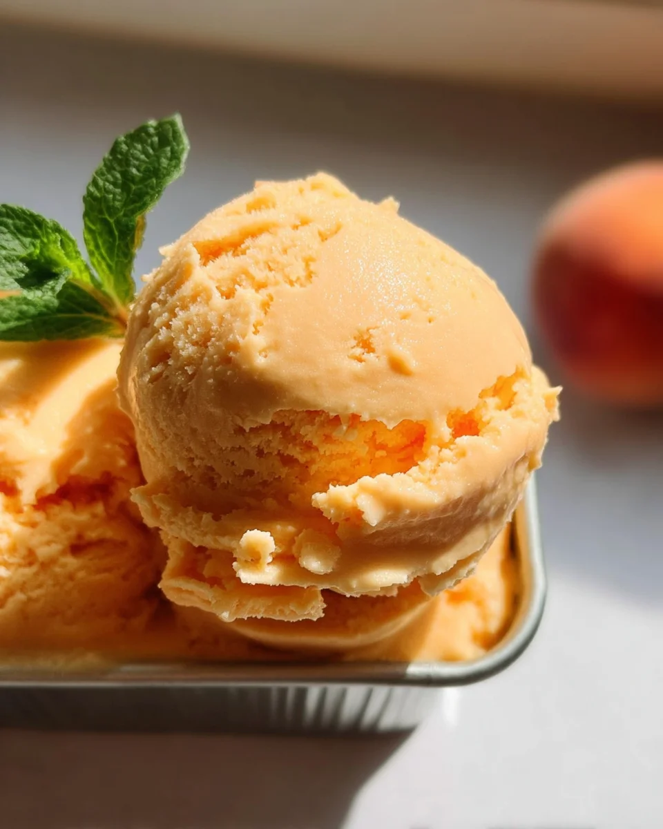 Peach Sorbet 14 Peach