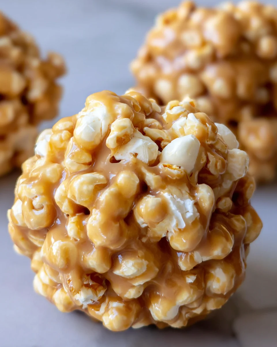 Peanut Butter Popcorn Balls 16 Peanut