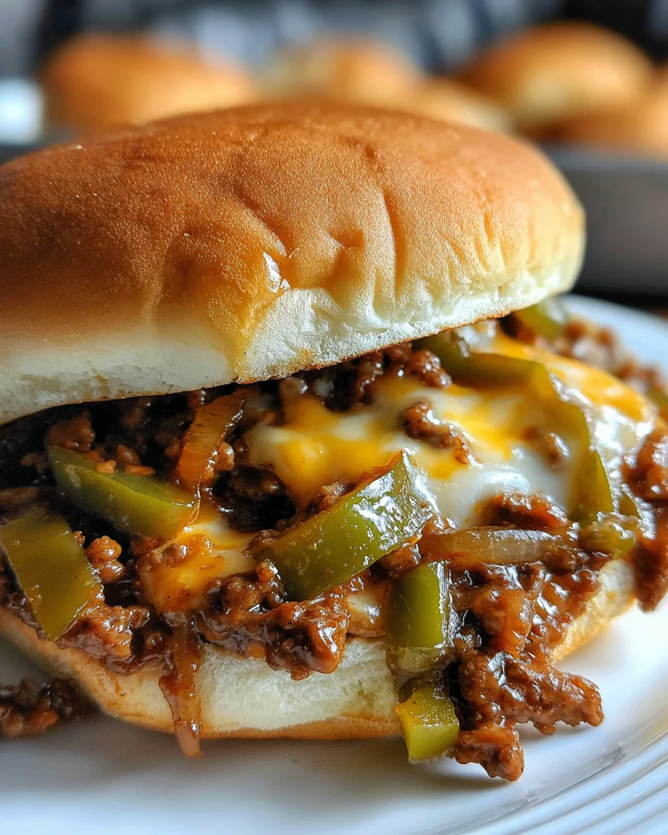 Philly Cheesesteak Sloppy Joes Recipe