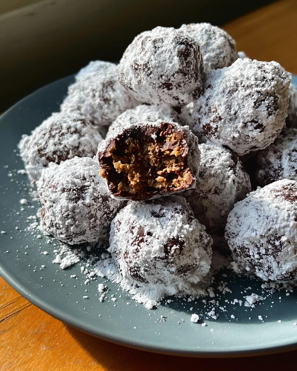 Puppy Chow Chocolate Truffles