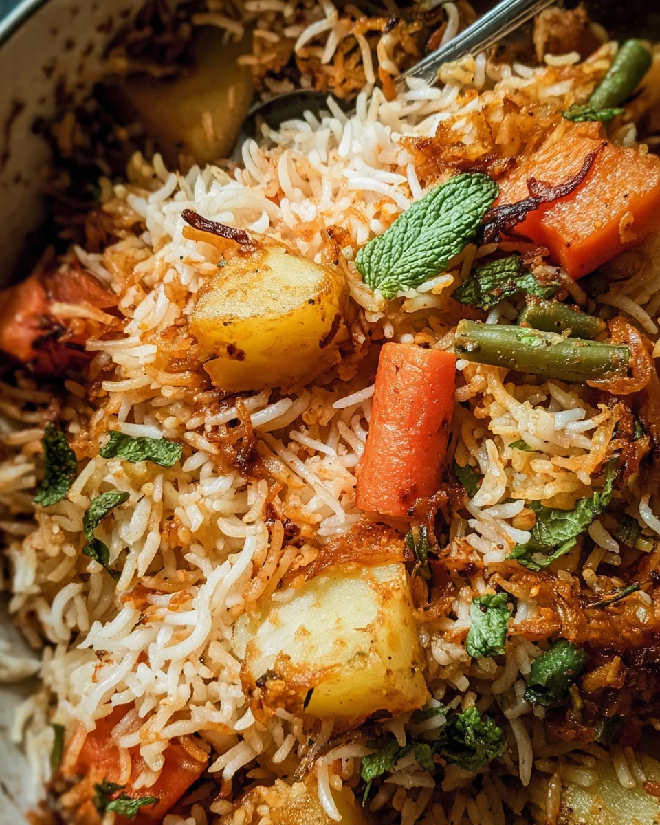 Restaurant Style Vegetable Biryani