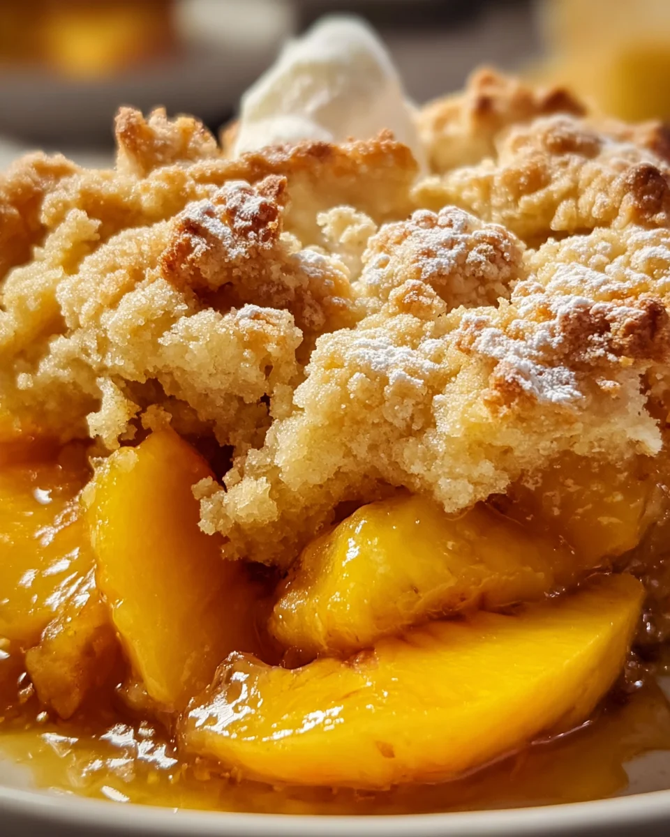Ridiculously Easy Peach Cobbler 16 Ridiculously